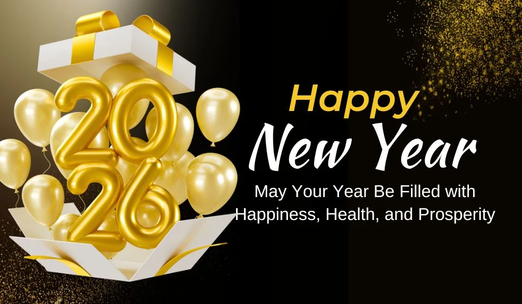 Animated Happy New Year 2026 GIF Collection